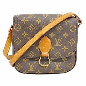 Louis Vuitton Monogram Saint-Cloud MM Shoulder Bag M51243 Brown  Women's